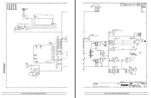 Product picture Atlet Low Lifter, Stacker P-Series: PLP, PPC, PPD, PPF, PPL, PPS Electical Diagramm