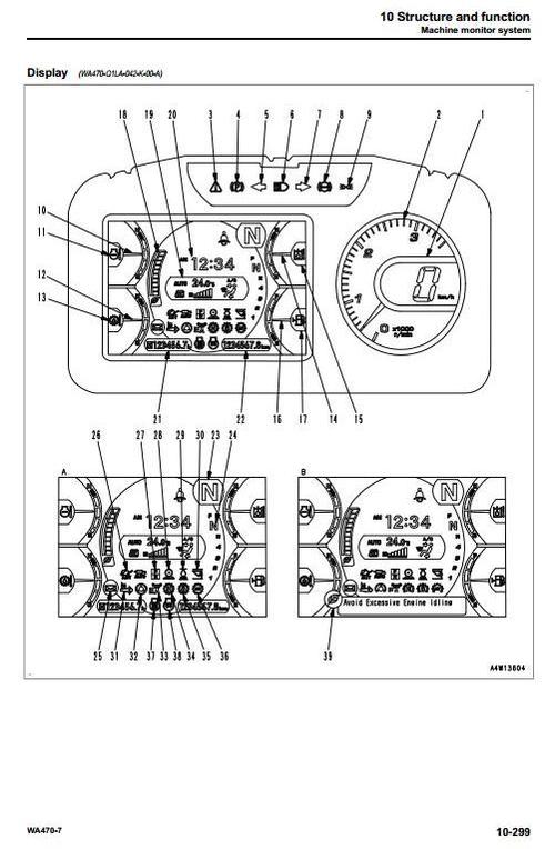 Product picture Komatsu Wheel Loader WA470-7 sn 10001 and up Workshop Service Manual