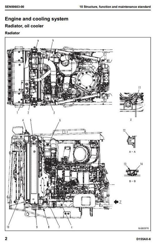 Product picture Komatsu Bulldozer D155AX-6 Galeo ECOt3 sn:80001 and up Workshop Service Manual